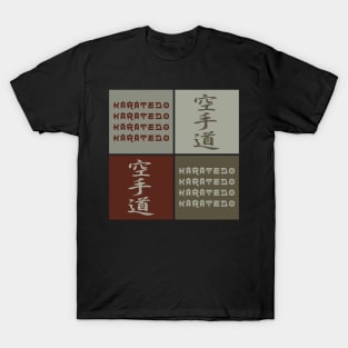 Japanese Aesthetic Karatedo Symbol Kanji Pop Art Urban Vintage Japan 524 T-Shirt